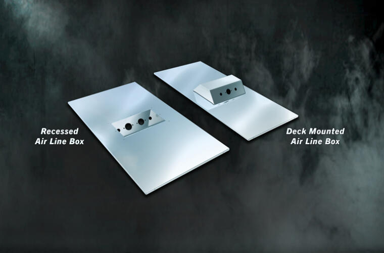 Universal Deck Plates - With Airline Box Cutout image 2