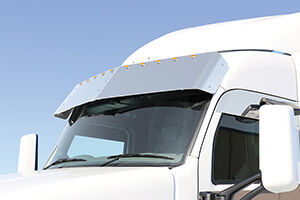 One Piece Curved Windshields