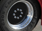 Disk Style Drive Axle Hubcovers